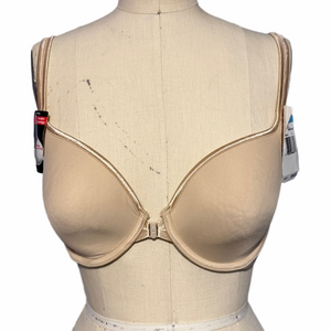 Vanity Fair Front Closure Bra – Smooth Molded Cups – NWT – Size 34C